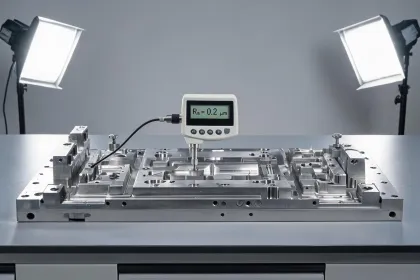 Mold die surface roughness testing