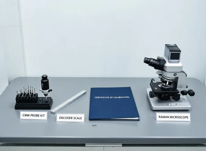 Featured Renishaw metrology selection bench